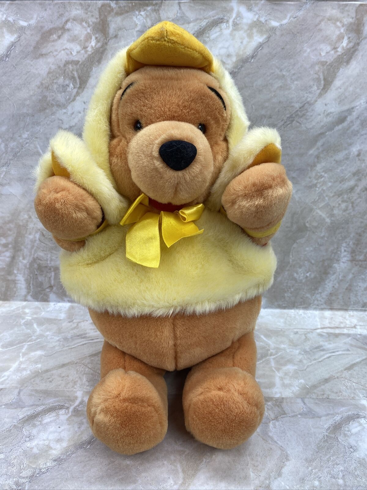 Disney Store Exclusive Easter Chick Winnie The Pooh 13" Plush Stuffed Animal Toy