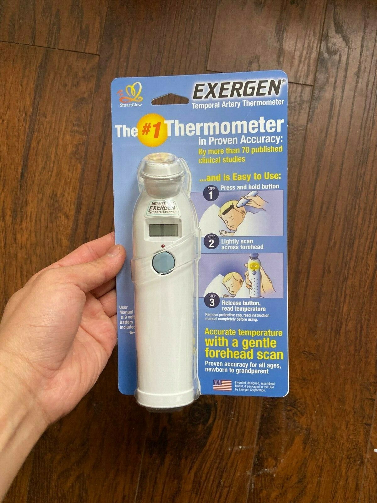 Exergen Temporal Artery Baby Thermometer - Tat-2000c New Us Seller