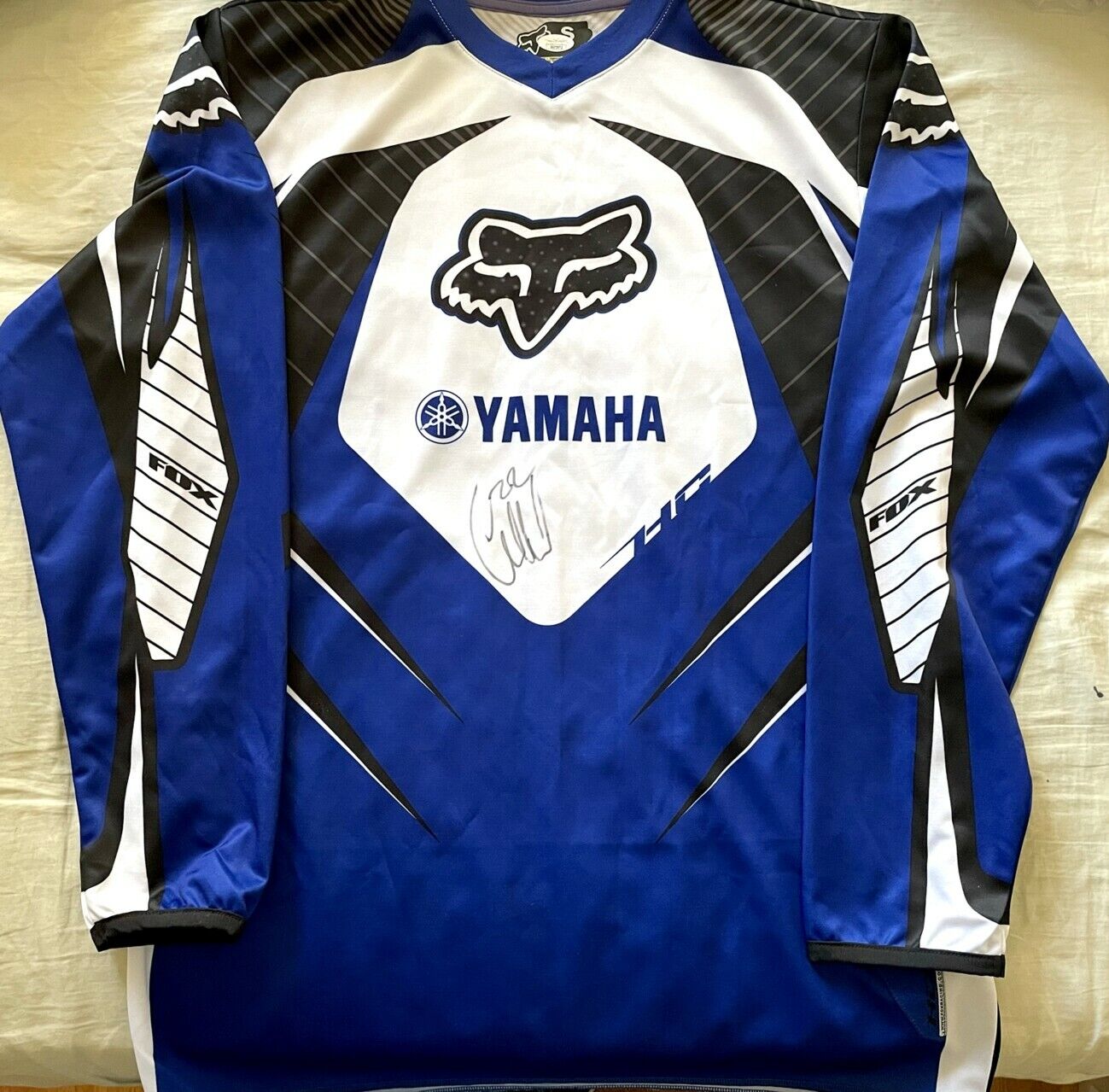 Chad Reed Autographed Signed Yamaha Fox Racing Motocross Supercross Jersey (jsa)