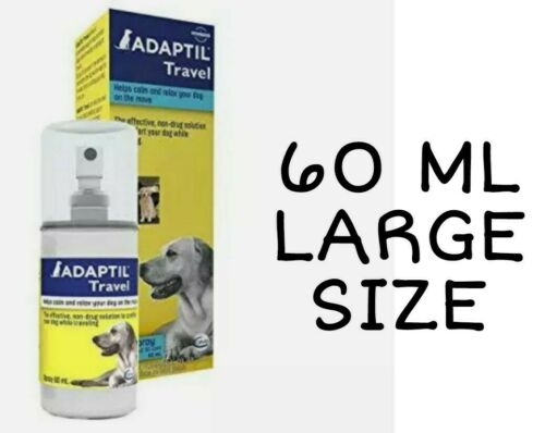 Adaptil Travel Spray For Dogs - Xl Size - 60 Ml - Relaxing Calming *ex 2024