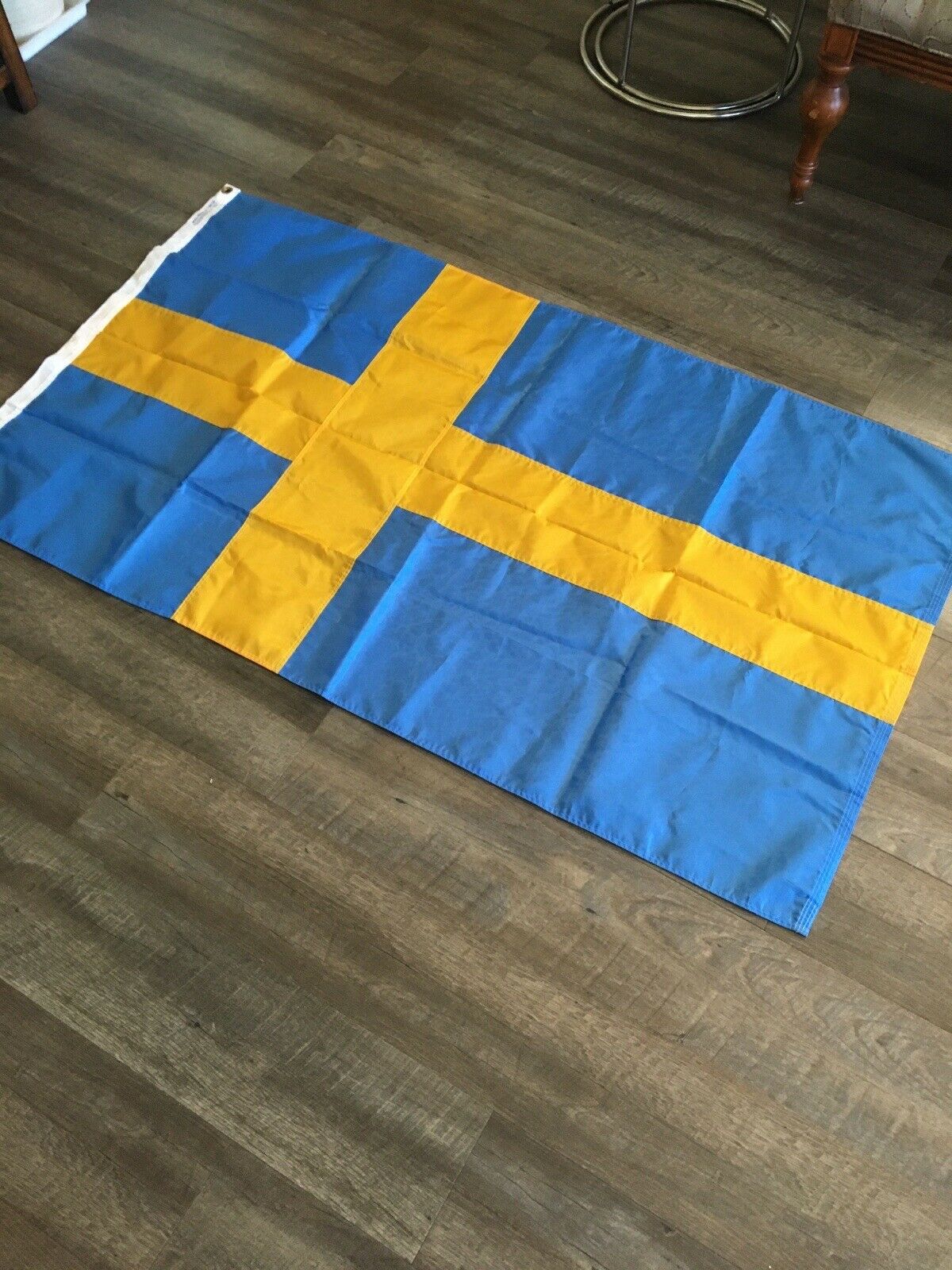 Nylon Glow Sweden Swedish Country Flag 3ft X 5ft