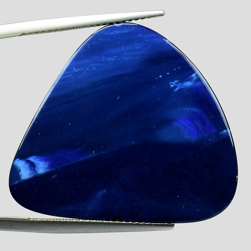 Huge! 22.82cts Blue Fancy Cabochon Doublet Opal Natural Loose Gemstone