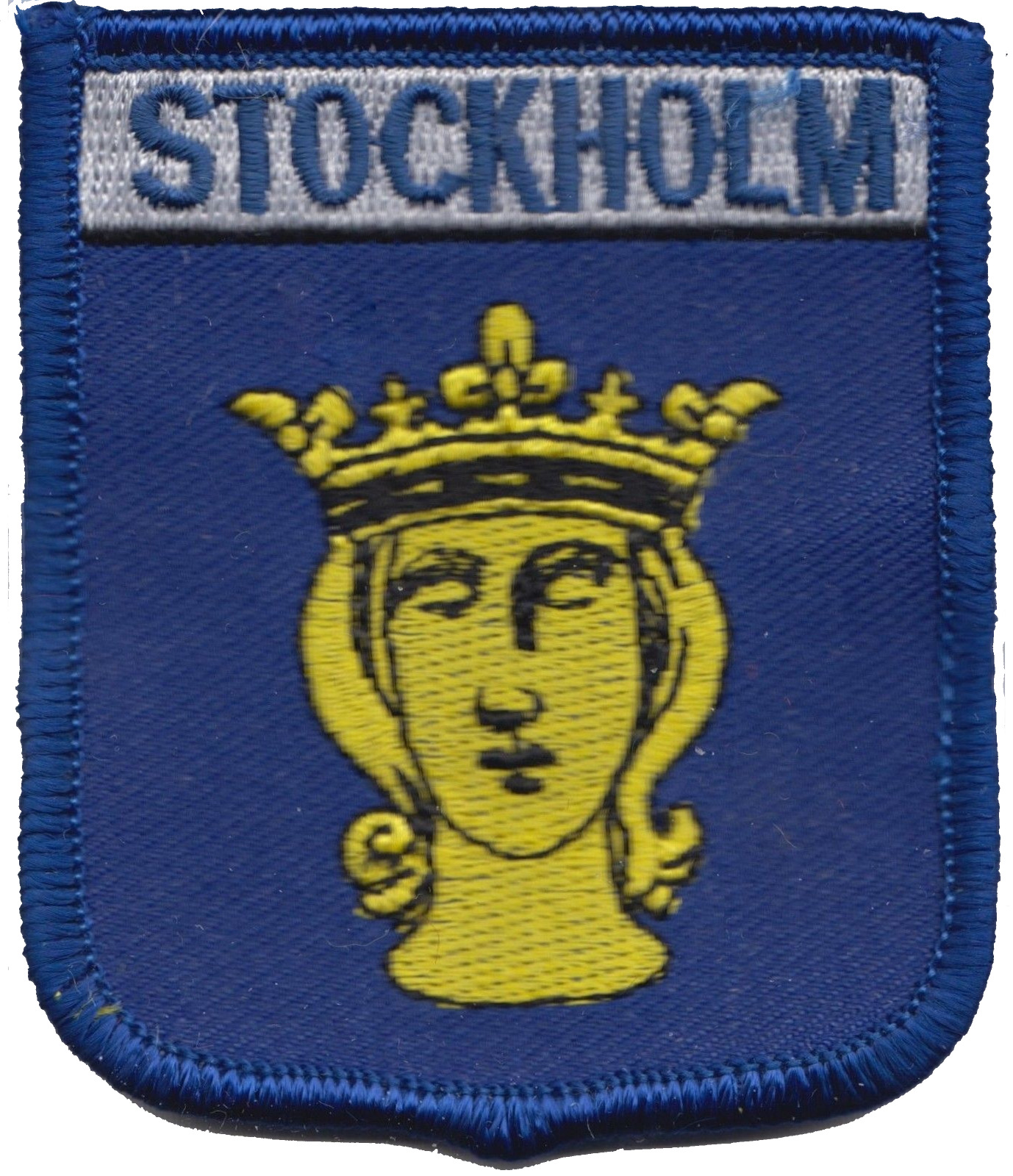 Sweden Stockholm Coat Of Arms Embroidered Patch