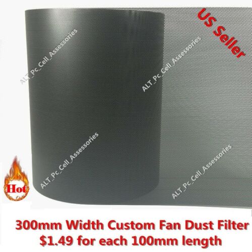 300mm Width Computer Pc Dustproof Cooler Fan Custom Case Cover Dust Filter Mesh