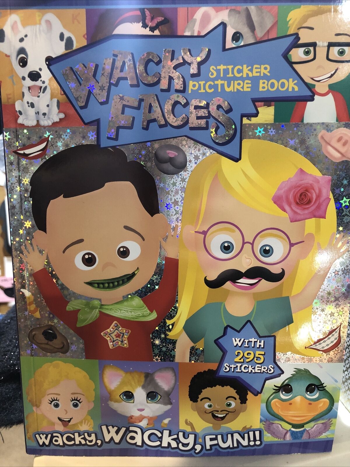 Wacky Faces Picture Sticker Book (with 150 Stickers For Wacky, Wacky Fun)  (e)