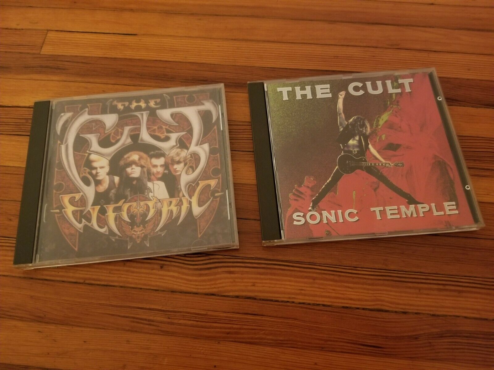 (2) The Cult Cd Lot: Electric & Sonic Temple Metal Rock Vintage