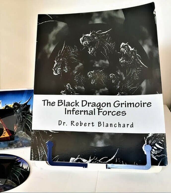Infernal Forces Course - Black Dragon Talismanic Book & Scalar Audio Set