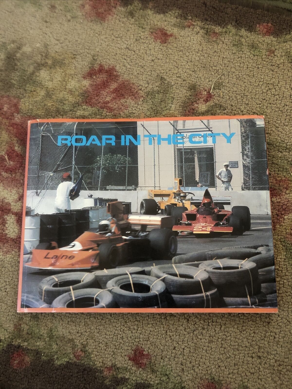 The Inagural Long Beach Grand Prix Pictorial Book 1970’s Autographed Rare