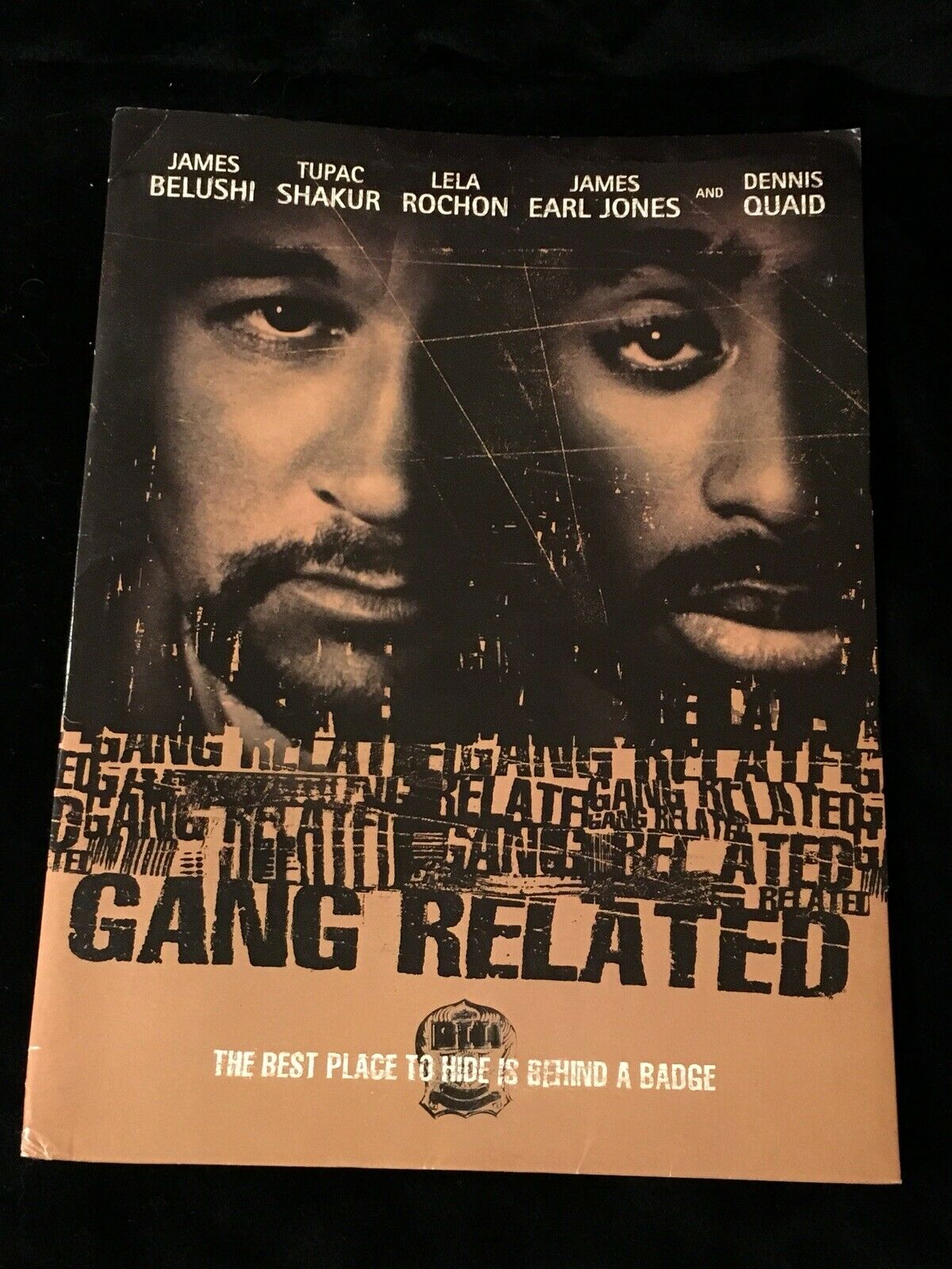 Vintage Tupac Shakur Gang Related Press Kit Lot