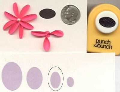 Small Oval 14mm Paper Punch X Punch Bunch Quilling-scrapbooking-cardcrafting