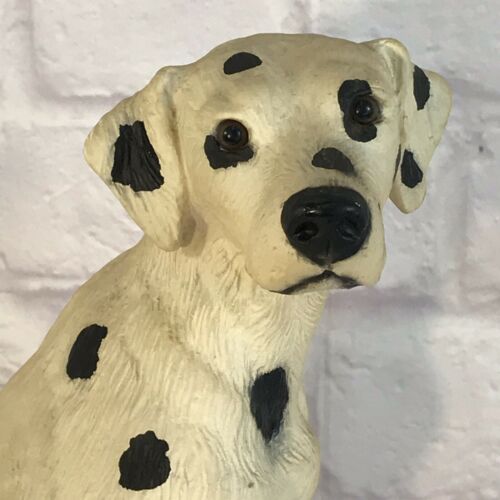 Vintage Dalmatian Dog Statue Figurine 040 Universal Statuary  1988  12.5 “tall