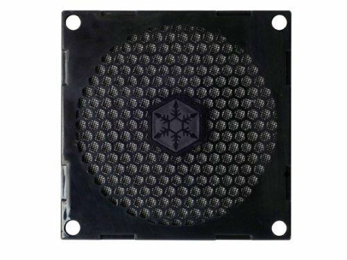 Silverstone Ff81b 80mm Fan Filter With Grill (black)