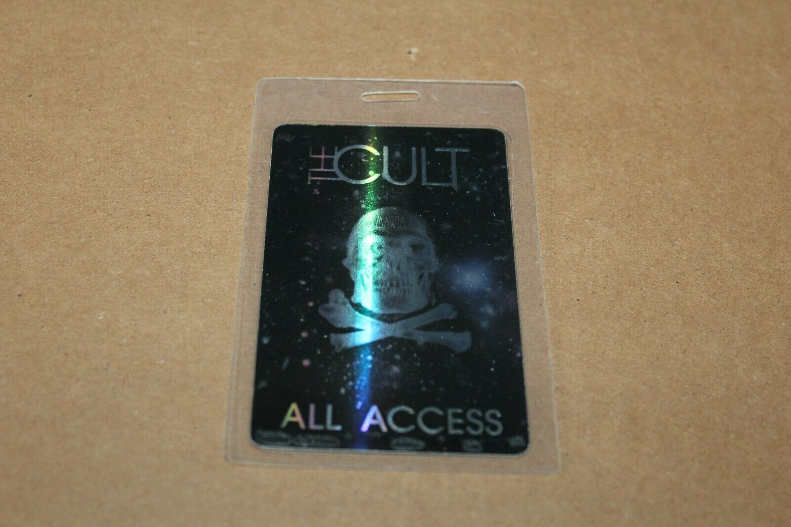 The Cult  - Laminated Backstage Pass - All Acces #2  -  Free Postage
