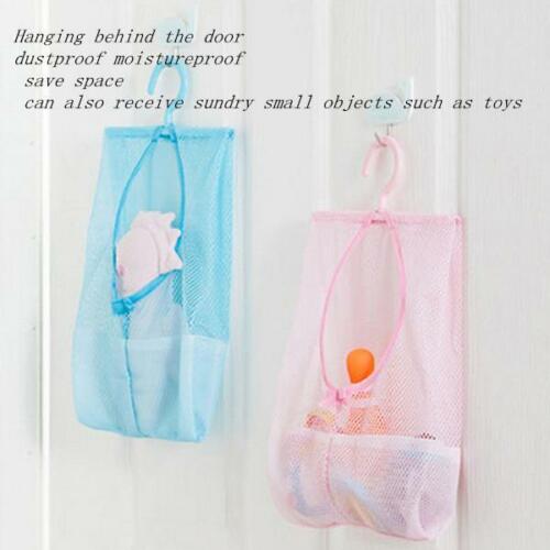Hot Clothes Pin Storage Bag Mesh Net Laundry Clothespin Holder Hook Towel Net Q