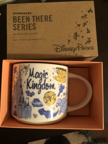 Starbucks Magic Kingdom Been There Mug - Disney Parks 14 Oz