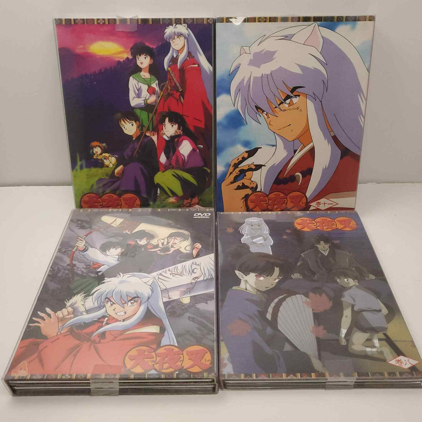 Inuyasha Anime Original Japanese Dvd Box Sets Lot Of 4