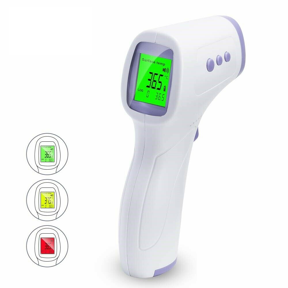 Infrared Forehead Thermometer No-touch Adult Temperature Fever Lcd Digital Temp