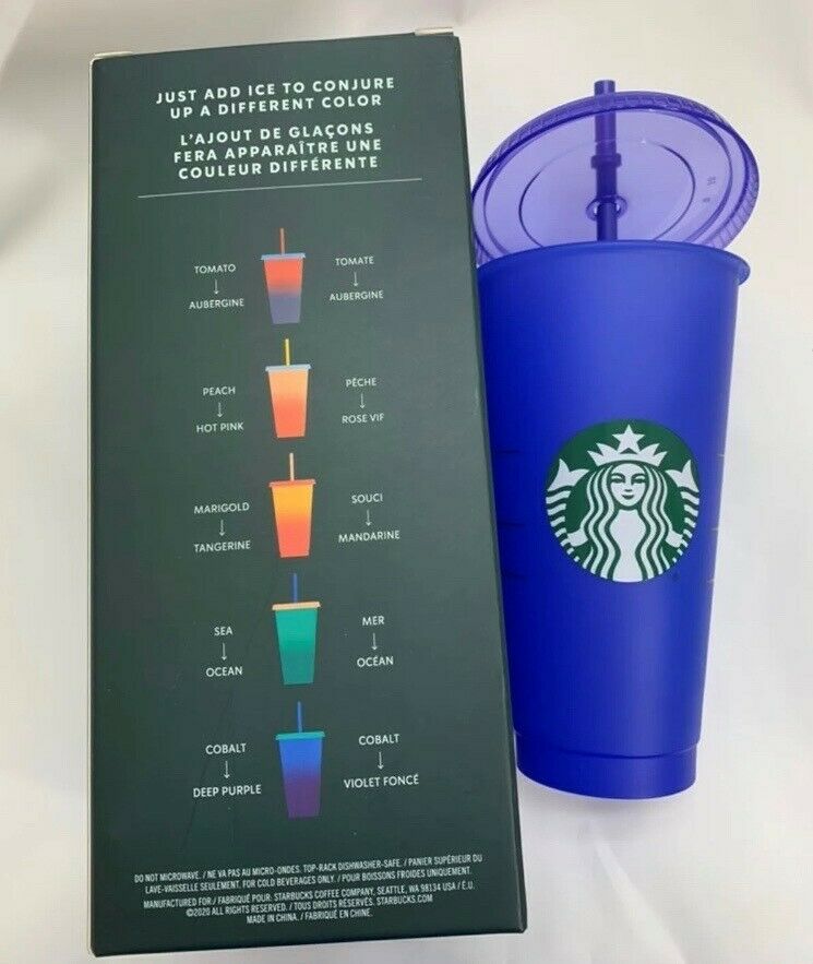 Starbucks Color Changing Cups, Confetti Cup 2020