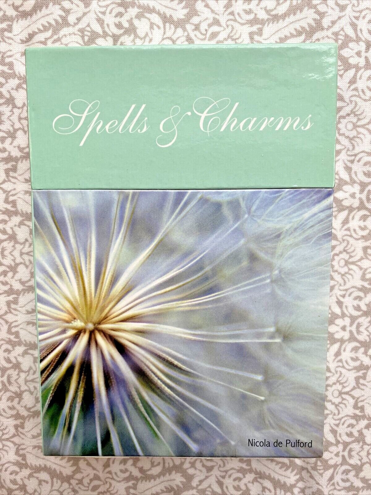 Spells & Charms 50 Card Deck Nicola De Pulford 2008 Metro Edition Occult New